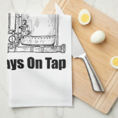 Mama's Boobery Jugs Altijd Op Tap Theedoek (Quarter Fold)