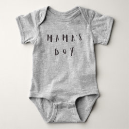 Mama's Boy - Cute Quote Baby Bodysuit