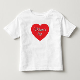 Mama's Boy Heart Kinderen T-shirt