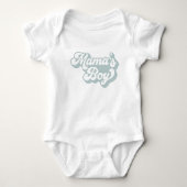 Mama's Boy Kinder Jumpsuit en Tshirt (Voorkant)