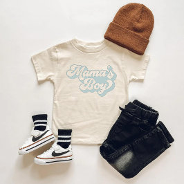 Mama's Boy Kinder Jumpsuit en Tshirt