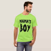 MAMA'S BOY mannen SON T-shirts (Voorkant volledig)