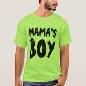 MAMA'S BOY mannen SON T-shirts (Voorkant)