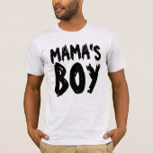 MAMA'S BOY mannen T-shirts (Voorkant)