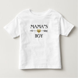 Mama's Boy met Arrow en Heart Kinder Shirts