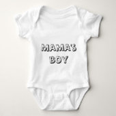 Mama's boy romper (Voorkant)