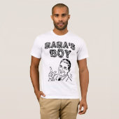 MAMA'S BOY SON MANNEN T-SHIRTS (Voorkant volledig)