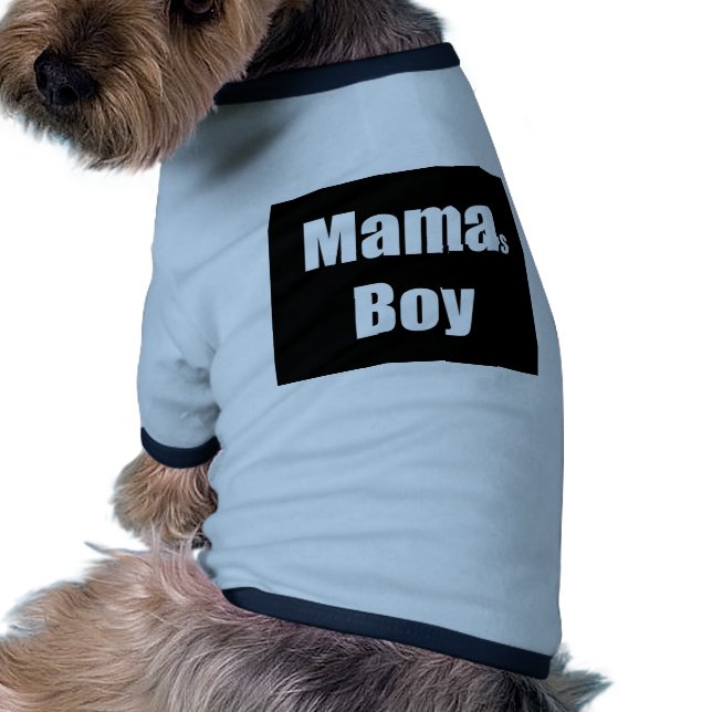 Mama's Boy T-shirt (Achterkant)