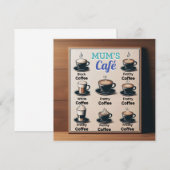 Mama's Cafe Briefkaart (Voorkant / Achterkant)