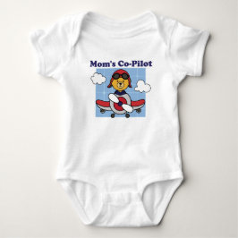Mama's Co-Piloot - Schattig Vliegtuig Romper