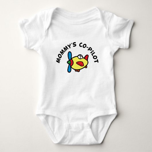Mama's copiloot romper (Voorkant)