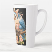 Mama's Cozy Nest Zwarte Latte Mok (Rechts)
