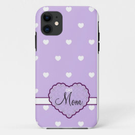 Mama's Custom Heart iPhone 5 Hoesje