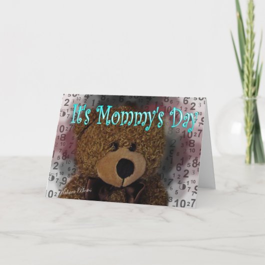 Mama's Day Card Kaart (Voorkant)