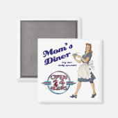 Mama's Diner Magnet (Voorkant / Achterkant)