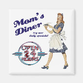Mama's Diner Magnet (Voorkant)