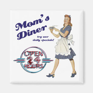 Mama's Diner Magnet