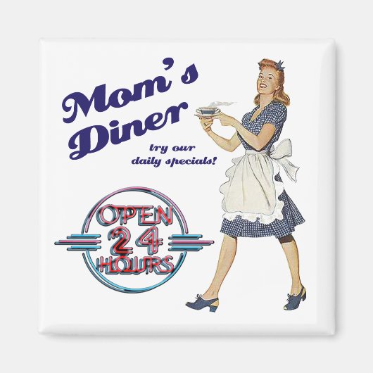 Mama's Diner Magnet (Voorkant)