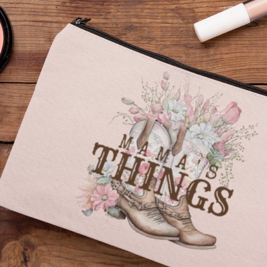 Mama's Dingen Western Cowboylaarzen Met Bloemen Etui