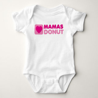 Mamas donut baby roze creeper romper