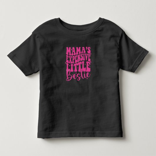 Mama's dure kleine beste vriendin kinder shirts (Voorkant)