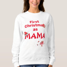 Mama's eerste kerstshirt