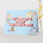 Mama's eerste Moederdag Kaart (Gele Bloem)