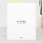 "Mama's eerste Moederdag" Kaart (Achterkant)