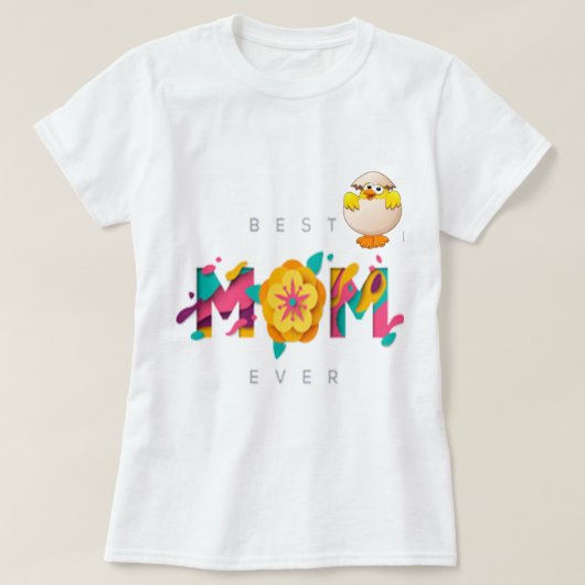 "Mama's elegantie: Vier Moederdag in stijl! T-shirt (Design voorkant)