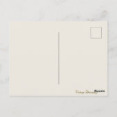  mama's en bessen bloemig briefkaart (Achterkant)