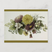  mama's en bessen bloemig briefkaart (Voorkant)