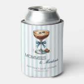 Mama's en Martinis Boy Baby shower Cooler (Blikje Voorkant)