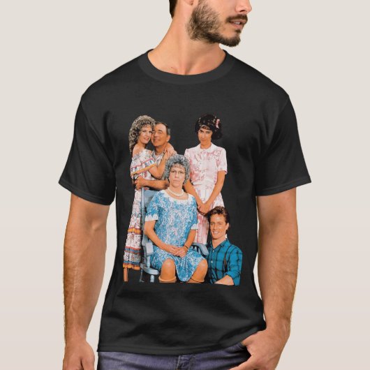 Mamas Family Cast  boy T-shirt (Voorkant)