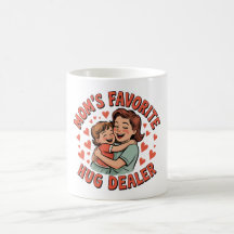 Mama's Favoriete Knuffel Dealer Mok - Hartverwarme