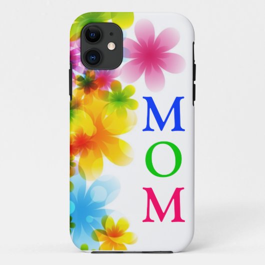 Mama's Floral iPhone Case (Achterkant)