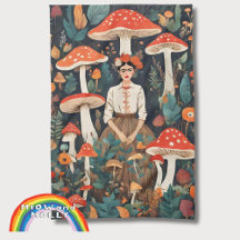 Mama's Frida Mushroom Forest foerageren Kerstmis