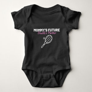 Mama's Future Doubles Partner Tennis Quote Gezegde Romper