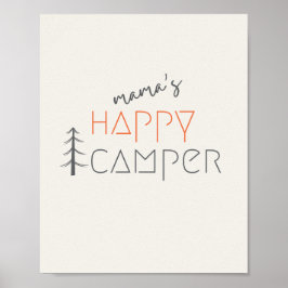 Mama's gelukkige camper. POSTER & PRINTS