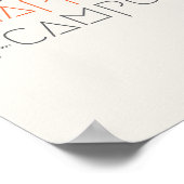 mama's gelukkige kampeerder. Poster & Prints (Hoek)