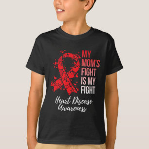 Mama's gevecht is mijn strijd tegen hartziekte bew t-shirt