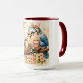 Mama's Gezellige Nest Mok (Voorkant rechts)