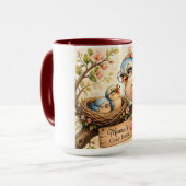 Mama's Gezellige Nest Mok (Voorkant links)