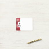 Mama's Girl #2 Boston Terrier (zwart) - Cute Dog Post-it® Notes (Op bureau)