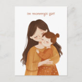 Mama's Girl Briefkaart (Voorkant)