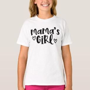 Mama's Girl Coördineert mama en ik Moederdag T-shirt