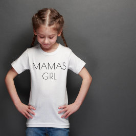 Mama's Girl Matching Mama en ik Baby T-Shirt