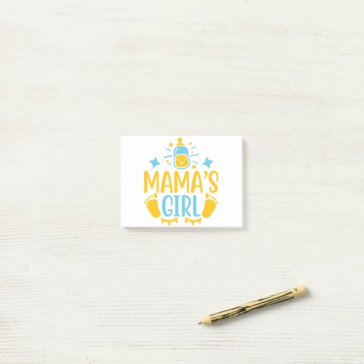 Mama's Girl Post-it® Notes (Op bureau)