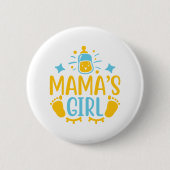Mama's Girl Ronde Button 5,7 Cm (Voorkant)