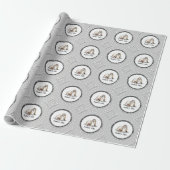 Mama's Girl Shih Tzu (tan wit) Dog Mam Cute Cadeaupapier (Uitgerold)