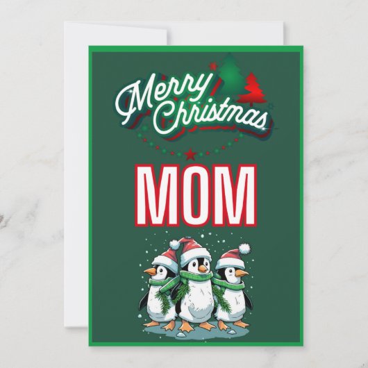 Mama's grappige kerstkaart (Voorkant)